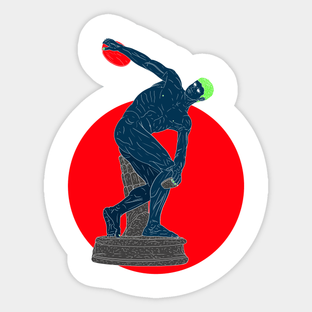 Discobolus | Discobolo By Myron Sticker by Andreobtw